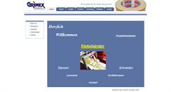 Desktop Screenshot of grimex.de
