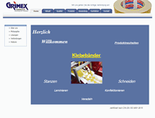 Tablet Screenshot of grimex.de