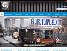 Tablet Screenshot of grimex.ro